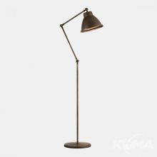 Loft lampa podłogowa brąz 1x46W E27 230V